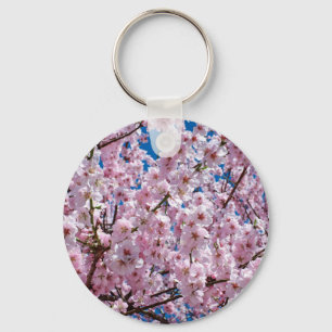 Japanse kersenbloem sleutelhanger