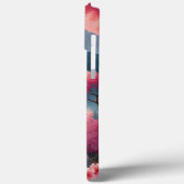 Japanse Kersenbloesem Berg Bos Landschap Case-Mate iPhone Case (Achterkant / Links)