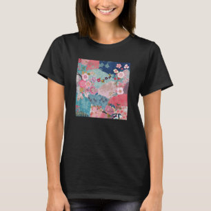 Japanse Kersenbloesem Bloem Roze Sakura Bloemmotie T-shirt