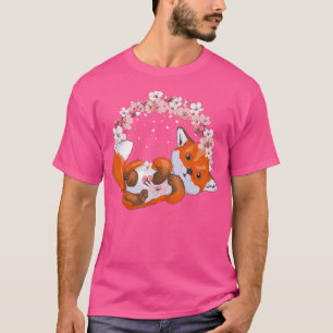 Japanse kersenbloesem bloem Sakura Schattige Kawai T-shirt