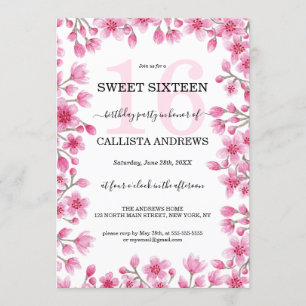 Japanse Kersenbloesem Bloemgrens Zoet 16 Kaart