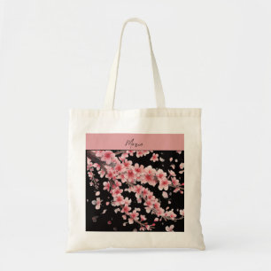 Japanse Kersenbloesem Blush Roze wit Tote Bag