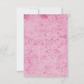 Japanse Kersenbloesem Bruiloft Reactiekaart RSVP Kaartje (Achterkant)