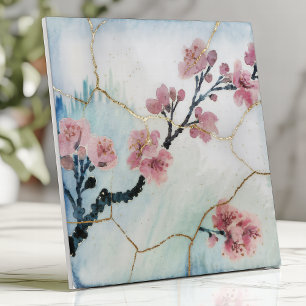 Japanse Kersenbloesem Kintsugi Tegeltje