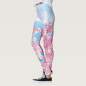Japanse kersenbloesem Leggings (Links)