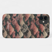 Japanse Kersenbloesem Personaliseer Naam Case-Mate iPhone Case (Achterkant (horizontaal))