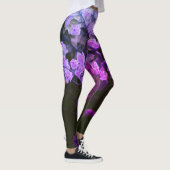 Japanse Kersenbloesems Paar Aangepaste Moderne Leggings (Rechts)