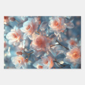 Japanse kersenplant inpakpapier vel (Voorkant 3)