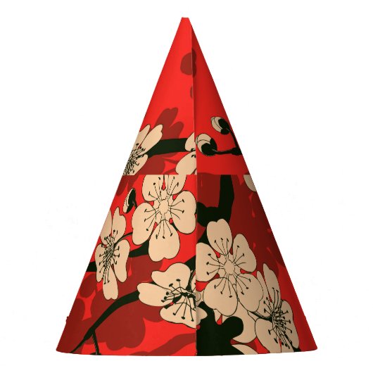 Japanse kersentak: Stijlvol Feesthoedjes (Achterkant)