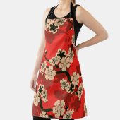 Japanse kersentak: Stijlvol Schort (Insitu)