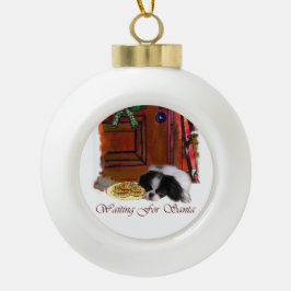 Japanse kerstcadeautjes met Chin Keramische Bal Ornament