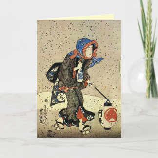  Japanse kerstkaart Feestdagen Kaart