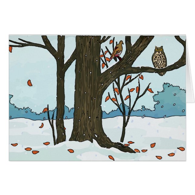 Japanse kerstsneeuwvogels (Voorkant Horizontaal)