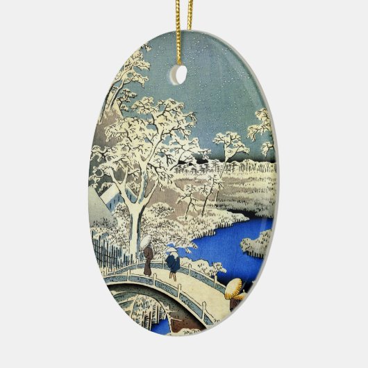  Japanse kerstversiering Keramisch Ornament (Links)