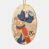  Japanse kerstversiering Keramisch Ornament (Links)