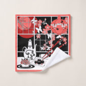 Japanse keuken bad handdoek (Wasdoekje)
