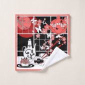 Japanse keuken bad handdoek (Wasdoekje)