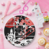 Japanse keuken papieren bordje (Feest)