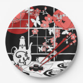 Japanse keuken papieren bordje (Voorkant)