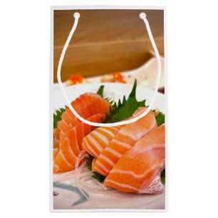 Japanse keuken Zalm Sashimi Gift Bag Klein Cadeauzakje