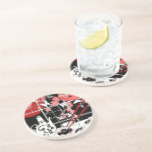 Japanse keuken zandsteen onderzetter (Zijkant)