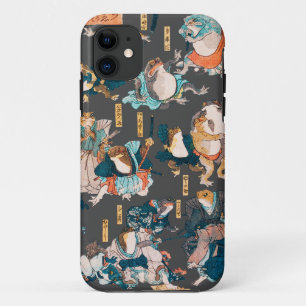 Japanse kik houtsnede Kuniyoshi Ukiyo-e Case-Mate iPhone Case
