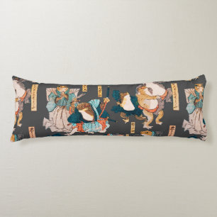 Japanse kik houtsnede Kuniyoshi Ukiyo-e Lichaamskussen