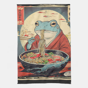 Japanse Kikker Ramen Anime fans Theedoek