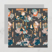 Japanse kikker ukiyo-e kikkers (Voorkant / Achterkant)