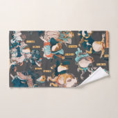 Japanse kikker ukiyo-e kikkers bad handdoek (Handdoek)