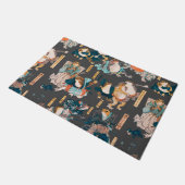 Japanse kikker ukiyo-e kikkers deurmat (Schuin)