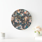 Japanse kikker ukiyo-e kikkers grote klok (Huis)