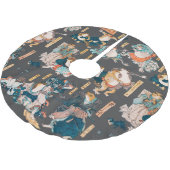 Japanse kikker ukiyo-e kikkers kerstboom rok (Gekanteld)