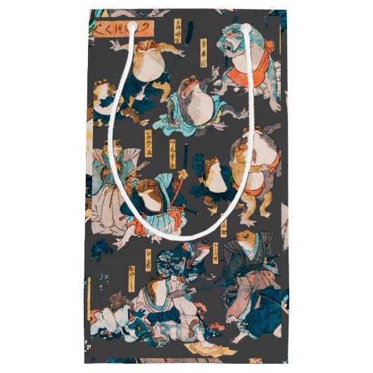 Japanse kikker ukiyo-e kikkers klein cadeauzakje (Voorkant)