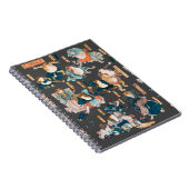 Japanse kikker ukiyo-e kikkers notitieboek (Rechterzijde)