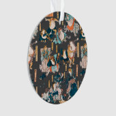 Japanse kikker ukiyo-e kikkers ornament (voorkant)