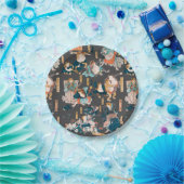 Japanse kikker ukiyo-e kikkers papieren bordje (Feest)