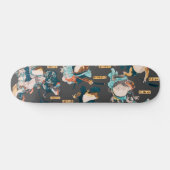 Japanse kikker ukiyo-e kikkers persoonlijk skateboard (Horizontaal)