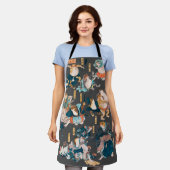 Japanse kikker ukiyo-e kikkers schort (Gedragen)