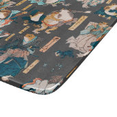 Japanse kikker ukiyo-e kikkers snijplank (Hoek)