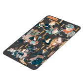 Japanse kikker Woodblock ukiyo-e animerheld Magneet (Linkerzijde)
