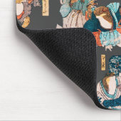 Japanse kikker Woodblock ukiyo-e animerheld Muismat (Hoek)