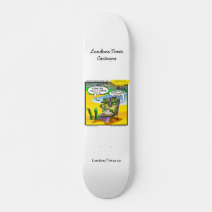Japanse kikkers onaangetast door straling skateboa persoonlijk skateboard