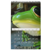 Japanse kikkertempel kleine kalender (Feb 2027)