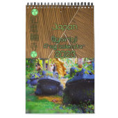Japanse kikkertempel kleine kalender (Hoes)