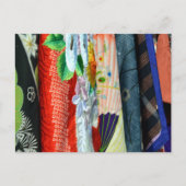 Japanse Kimono Briefkaart (Voorkant)