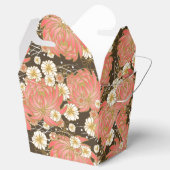 Japanse Kimono Fabric, gestileerde draagtas Bedankdoosjes (Geopend)