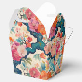 Japanse Kimono Fabric, gestileerde draagtas Bedankdoosjes (Geopend)