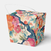 Japanse Kimono Fabric, gestileerde draagtas Bedankdoosjes (Achterkant)