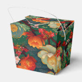 Japanse Kimono Fabric, gestileerde draagtas Bedankdoosjes (Achterkant)